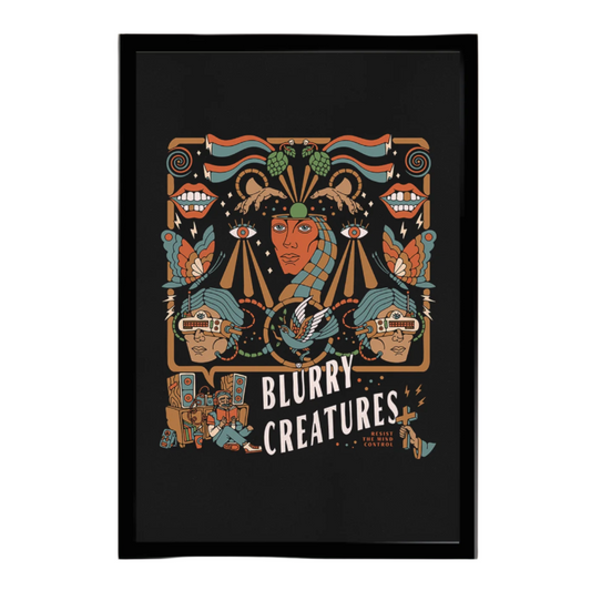 Sword and Pencil Mind Control Print