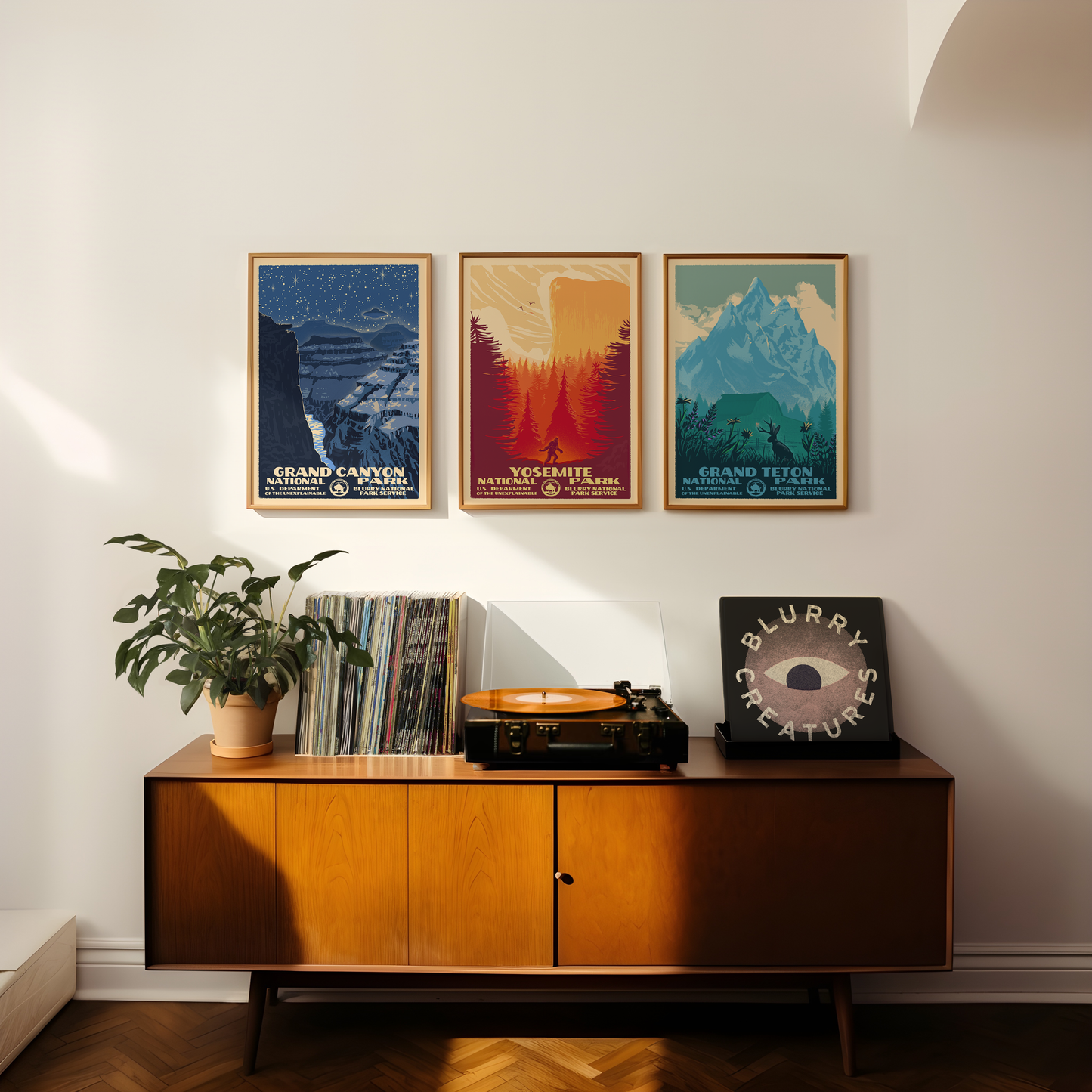 Mix & Match 4 - Blurry National Parks Prints
