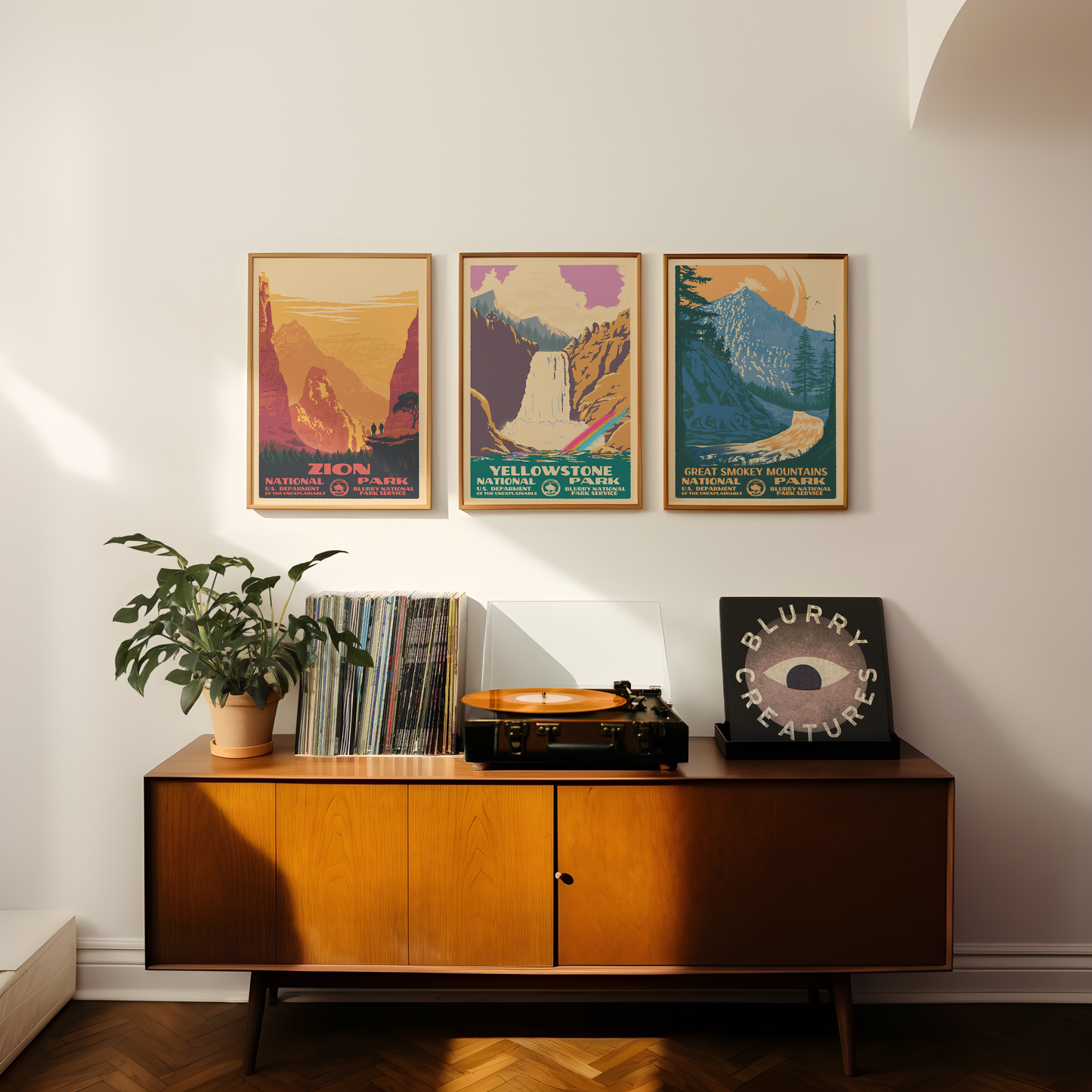 Mix & Match 4 - Blurry National Parks Prints