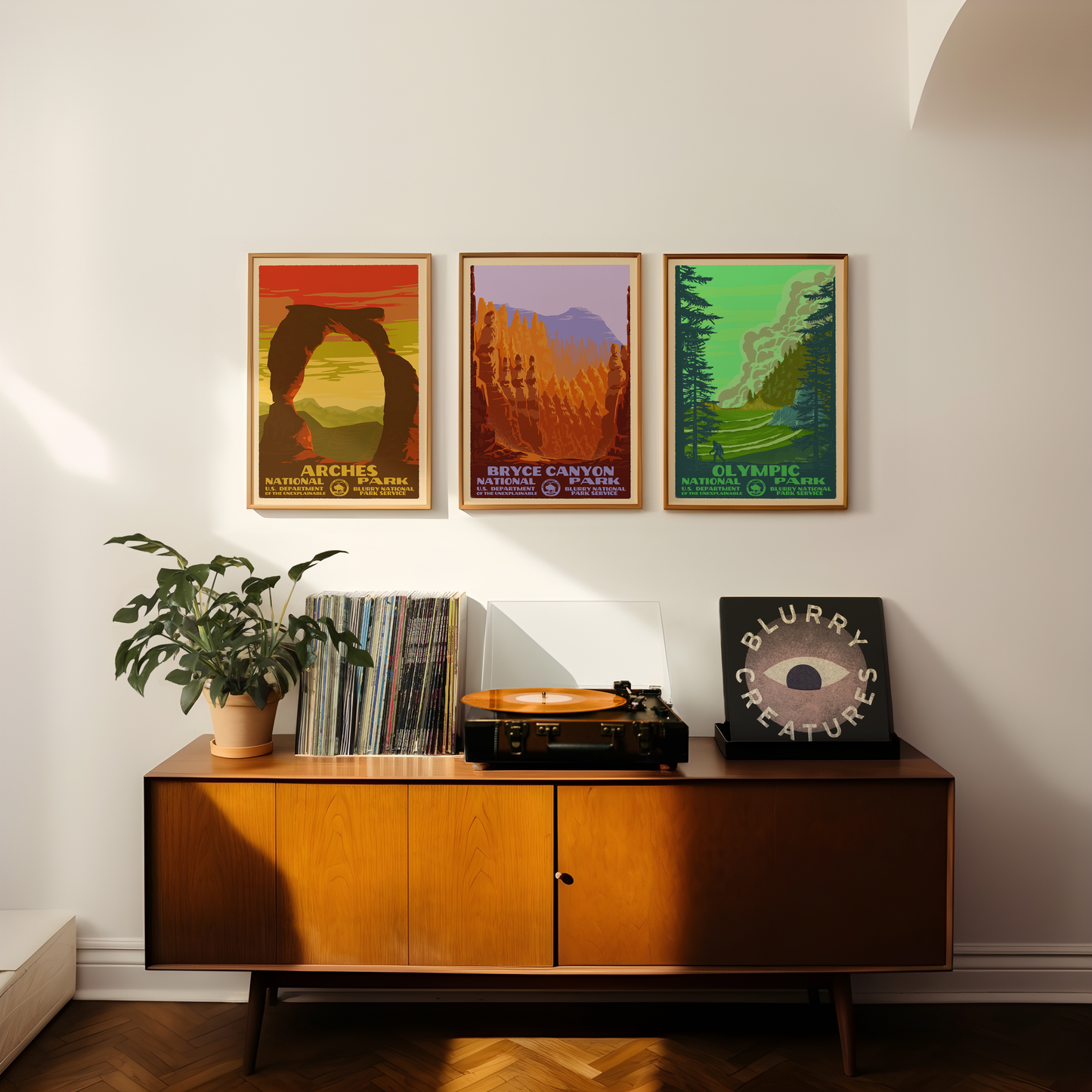 Mix & Match 4 - Blurry National Parks Prints