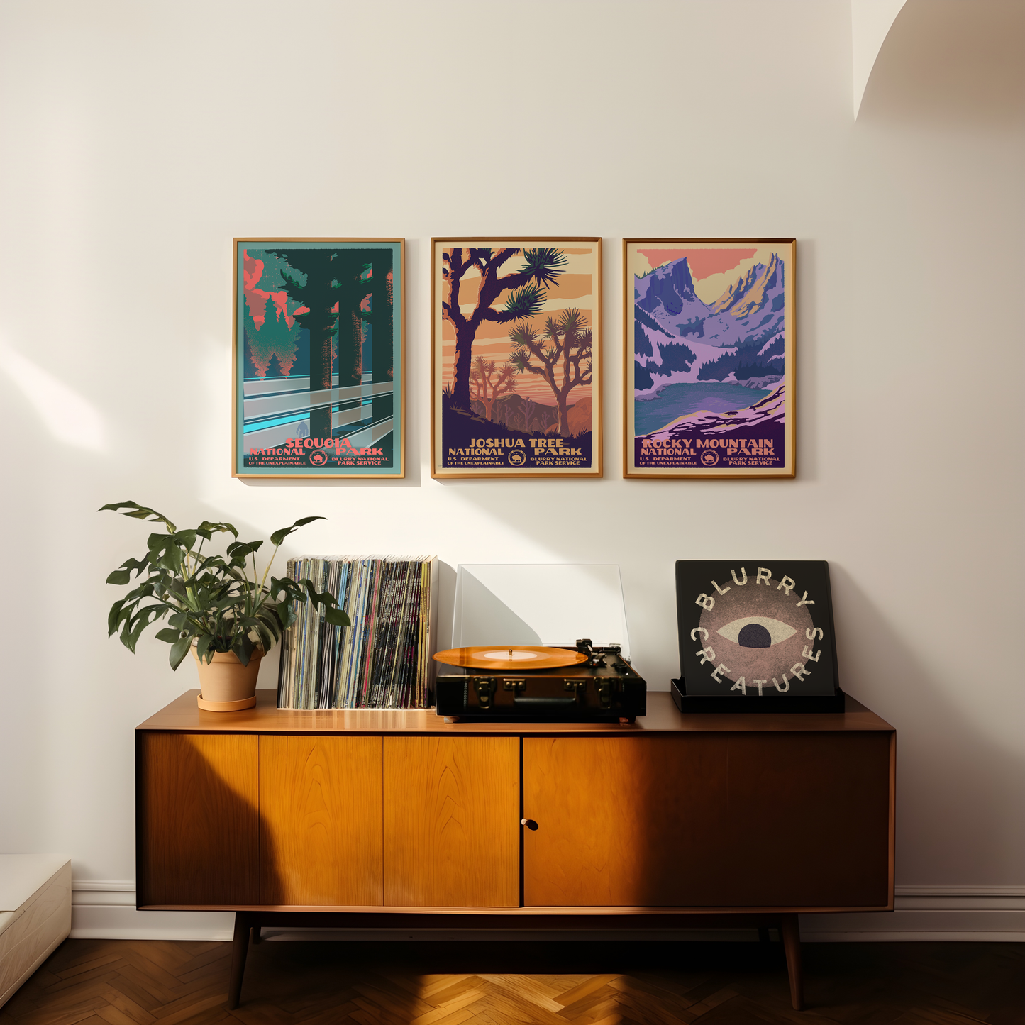Mix & Match 4 - Blurry National Parks Prints