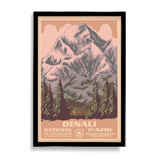 Blurry National Parks: Denali (Keelut)