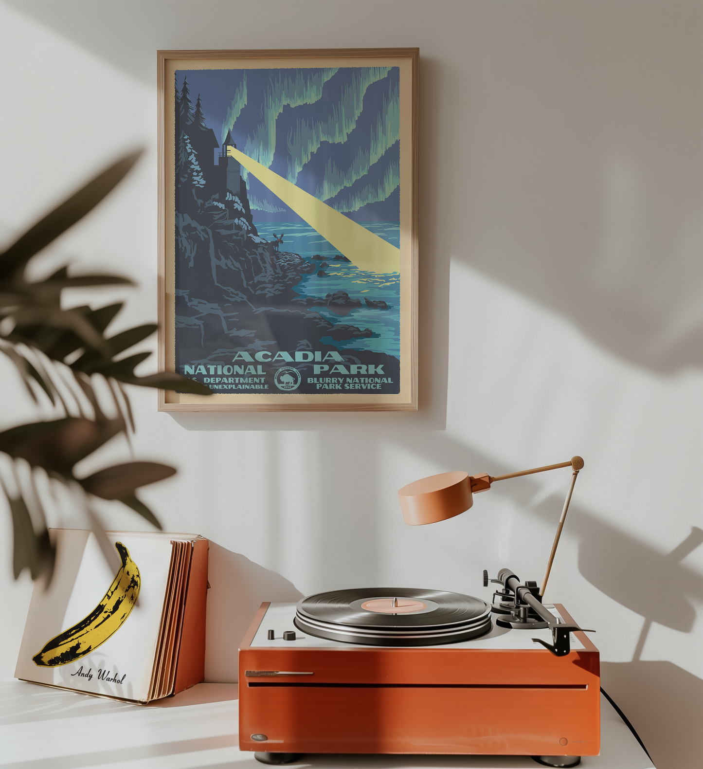 Blurry National Parks: Blurry National Parks: Acadia (Specter Moose)