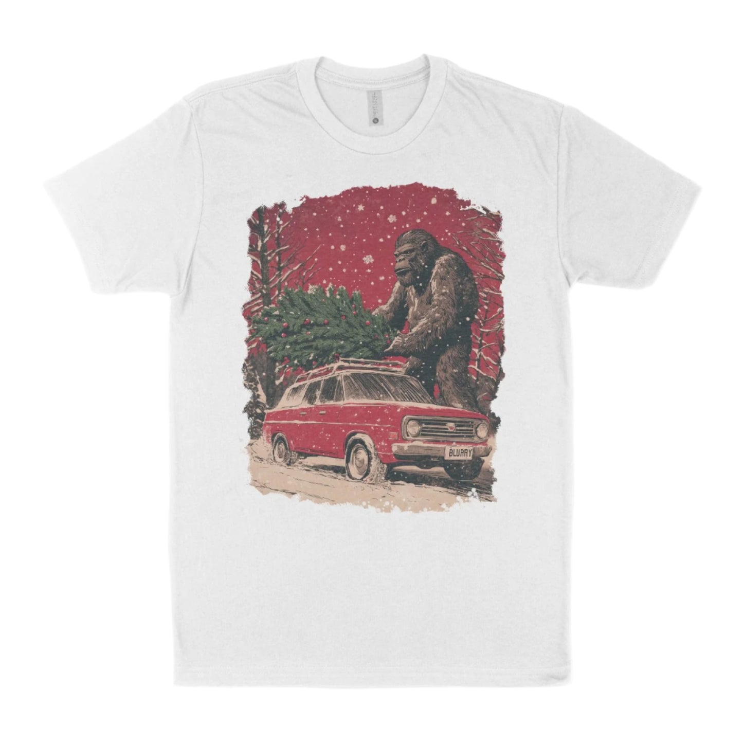 A Very Blurry Bigfoot Christmas