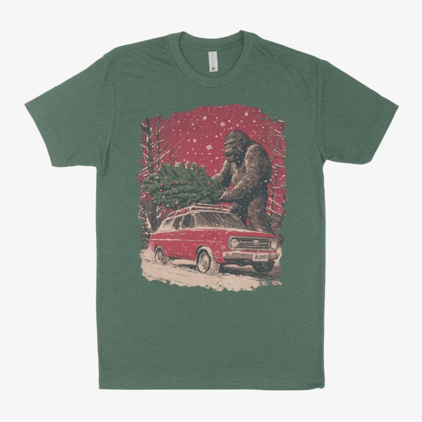 A Very Blurry Bigfoot Christmas