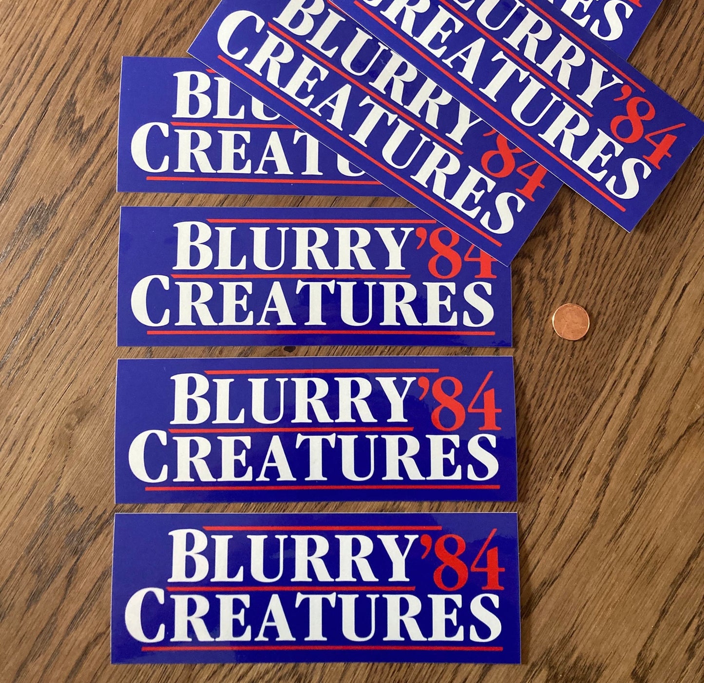 Blurry Bumper Sticker