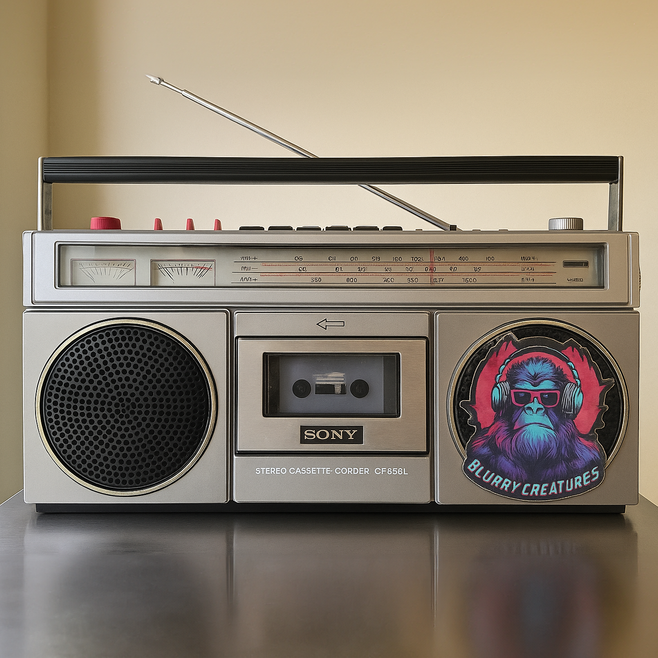 Bigfoot Headphone Sticker!