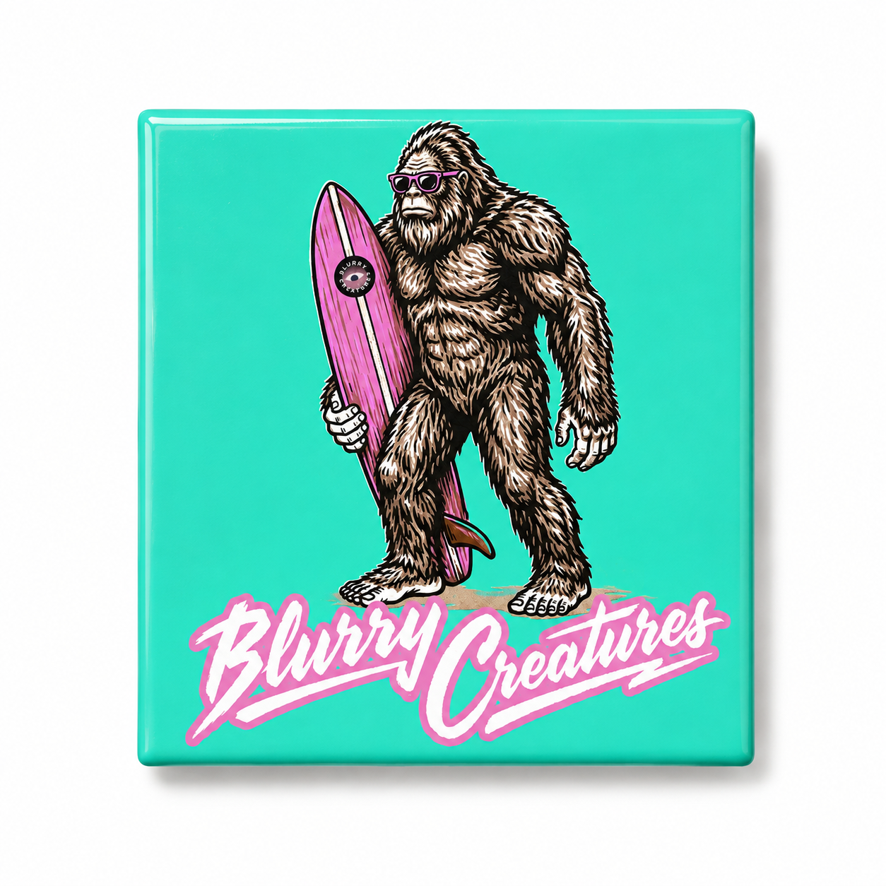 Blurry Surf Magnet