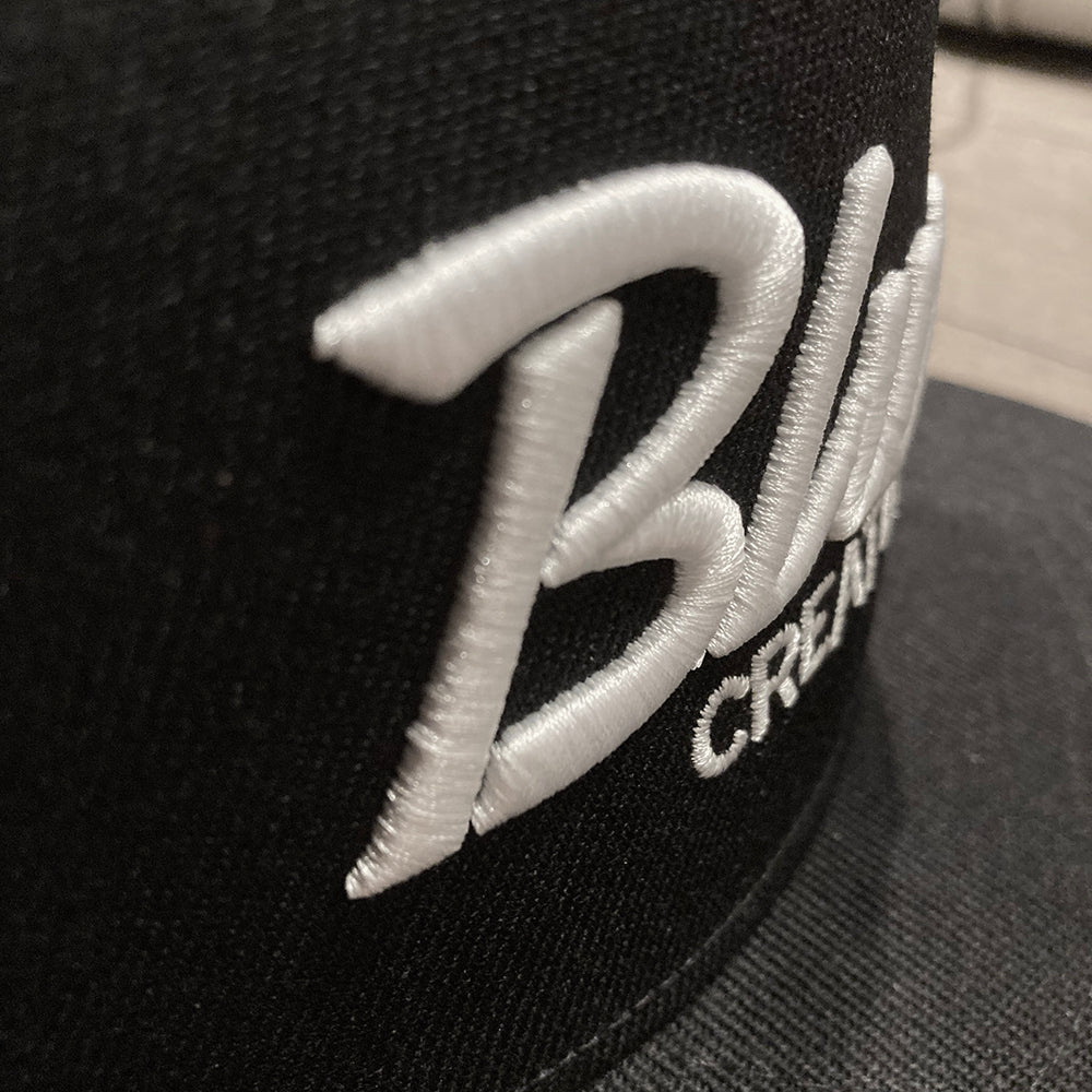 The Blurry Griswold 3D Bubble Letter Snapback Hat-Black