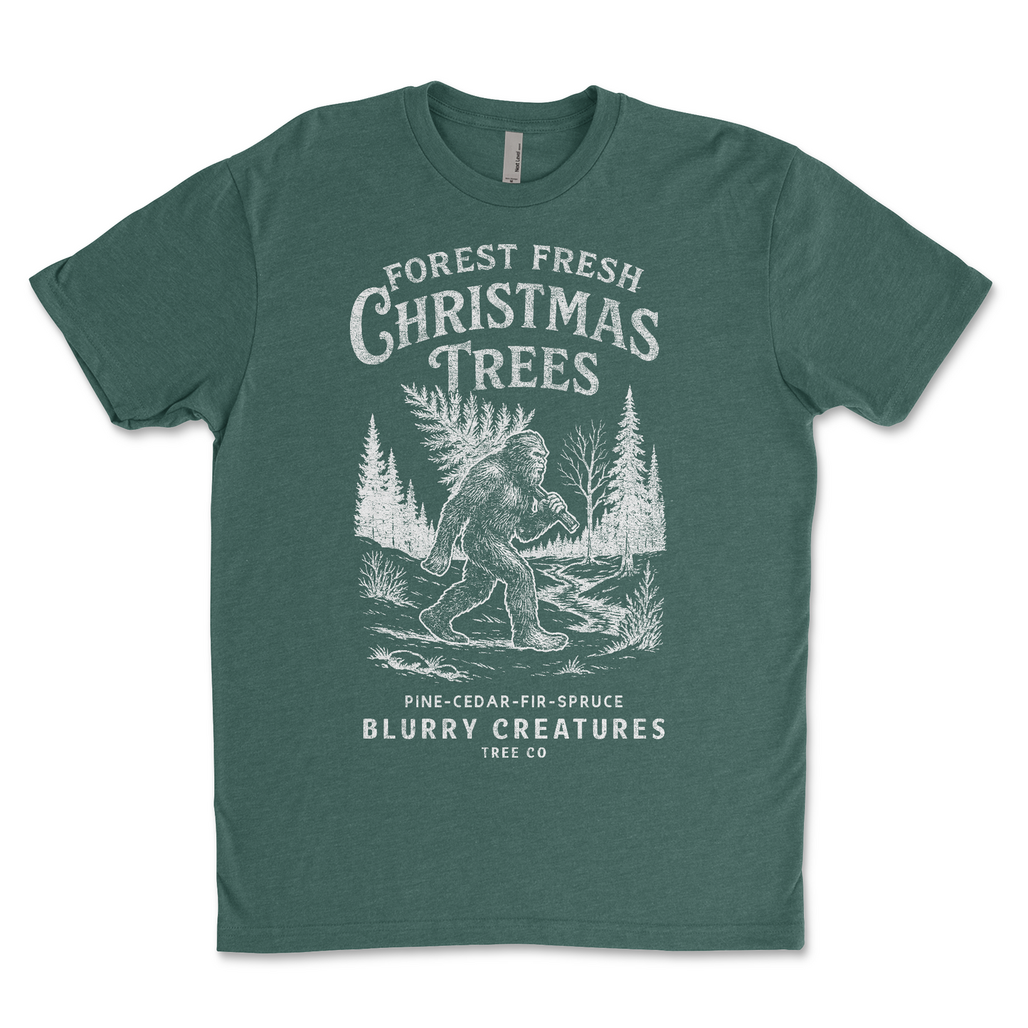 Blurry Christmas Trees