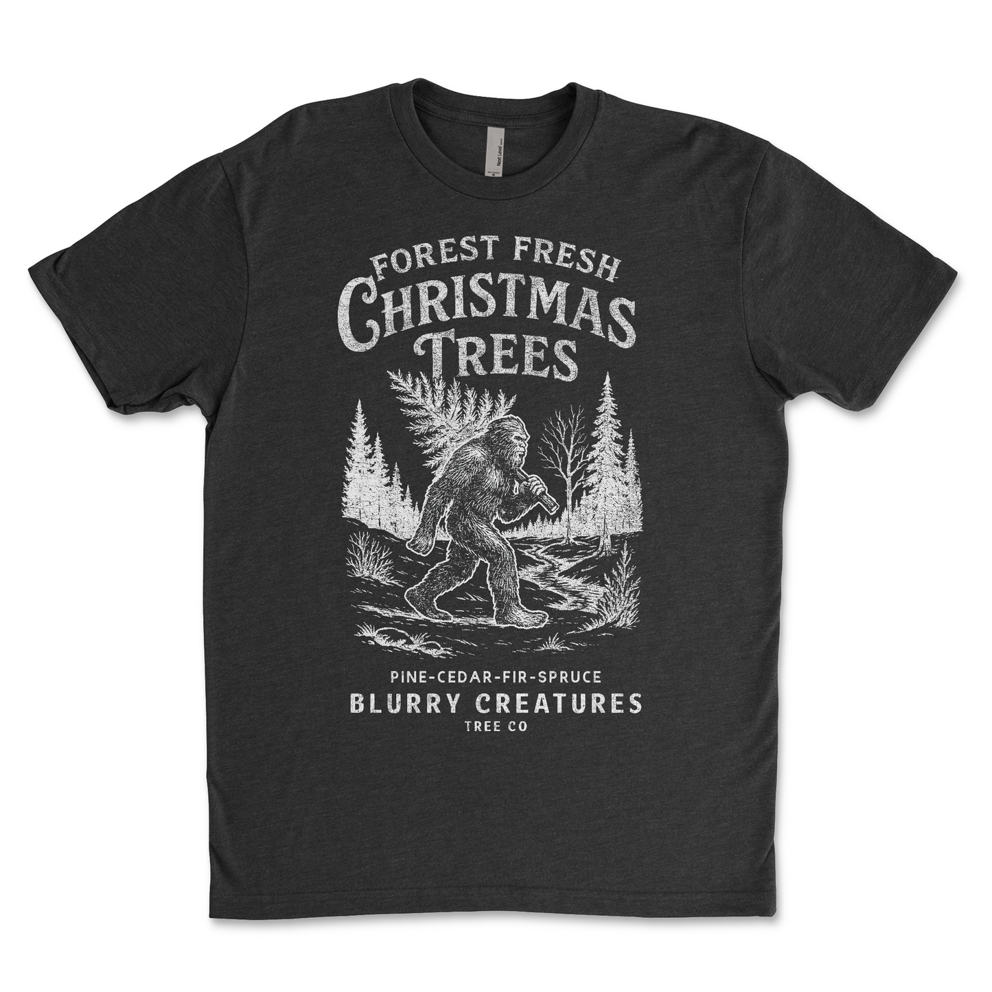 Blurry Christmas Trees