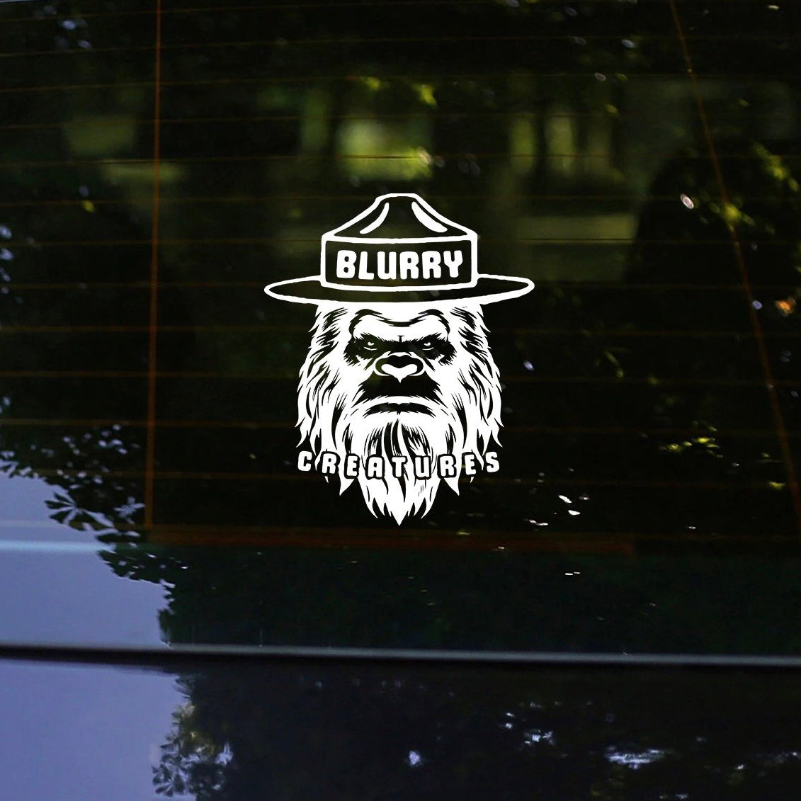 Smokey The Blur Decal Sticker