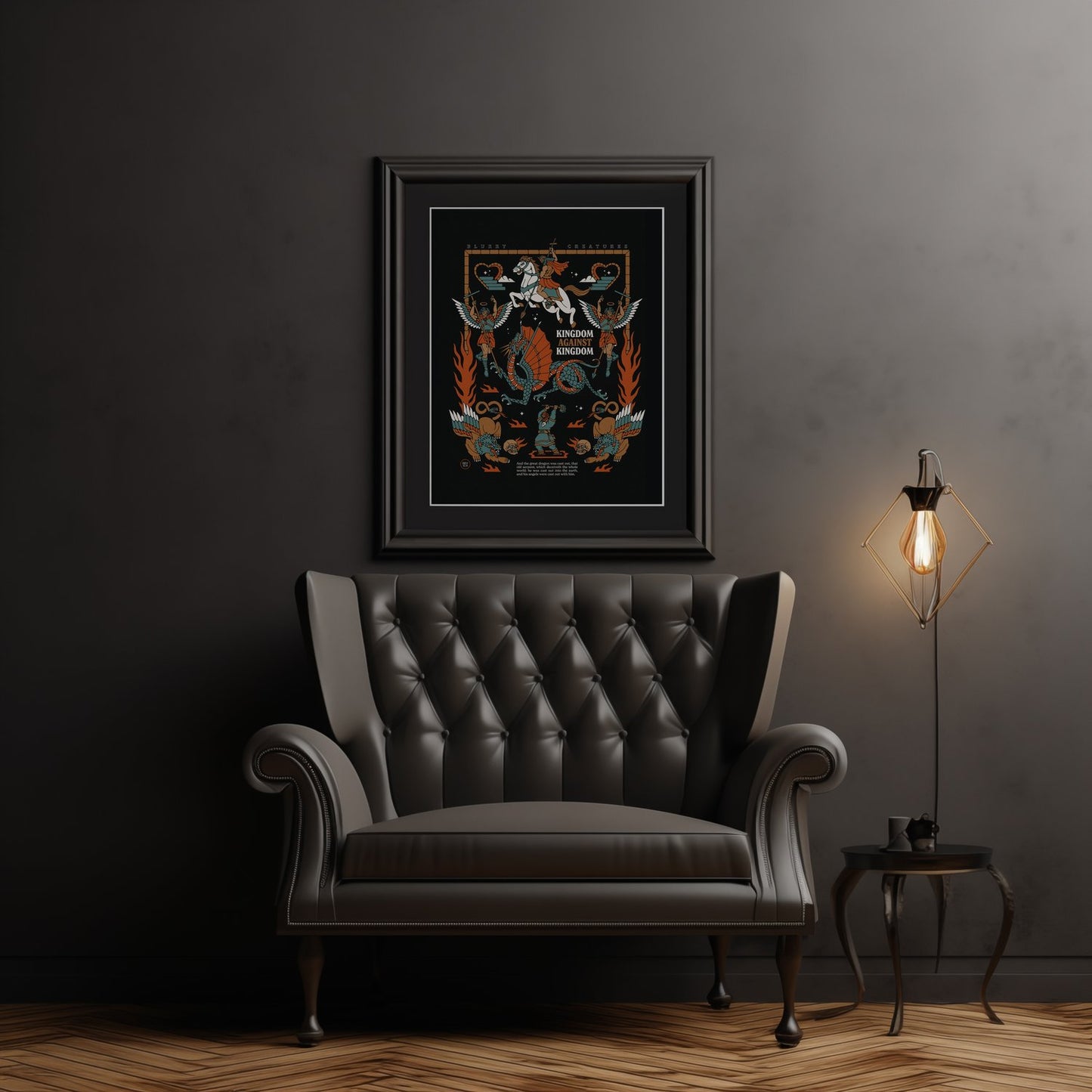 'Kingdom Against Kingdom' Signed Gallery Print