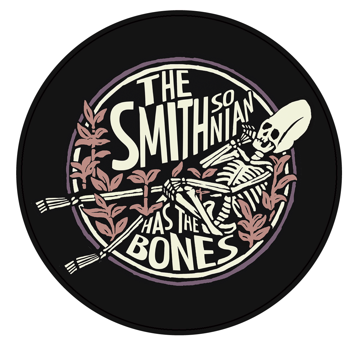 Smithsonian Has The Bones Sticker