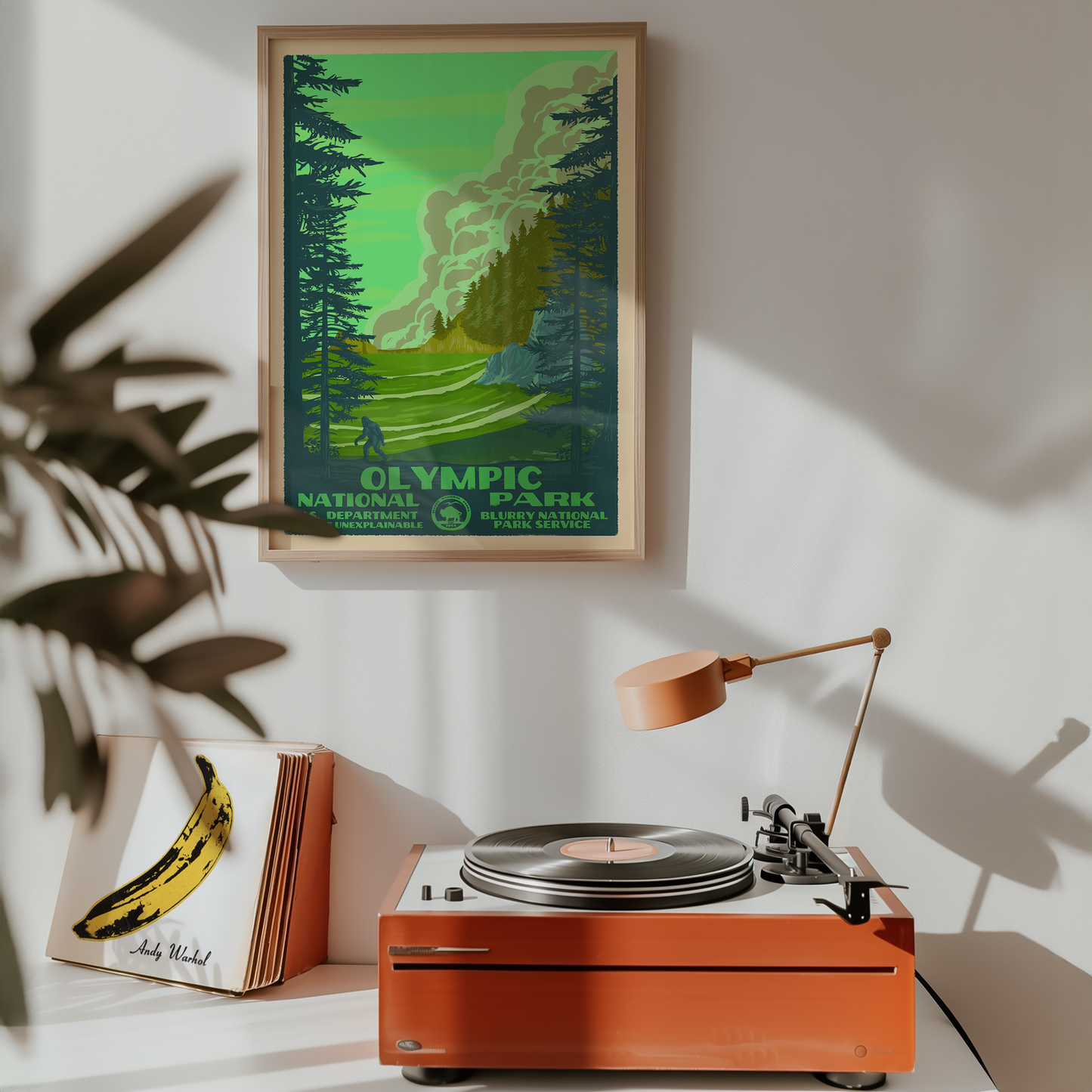 Blurry National Parks: Olympic (Sasquatch)