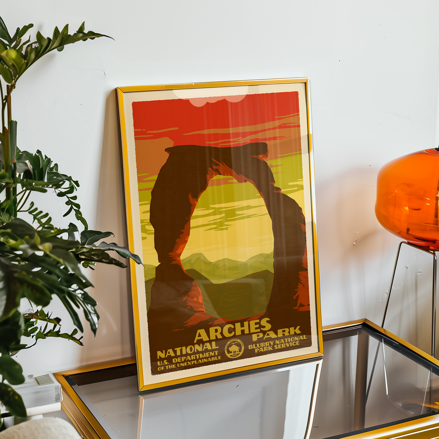 Blurry National Parks: Arches (Skinwalker)