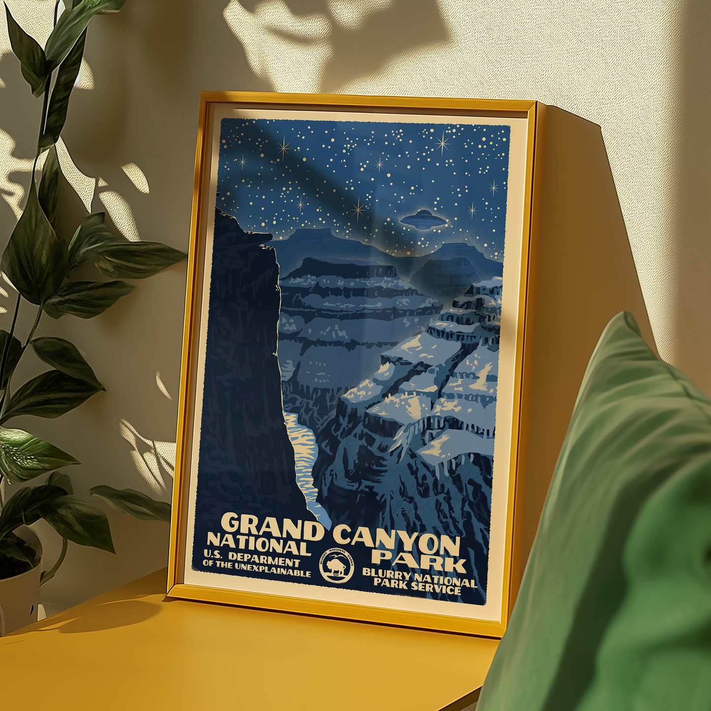 Blurry National Parks: Grand Canyon (UFO)