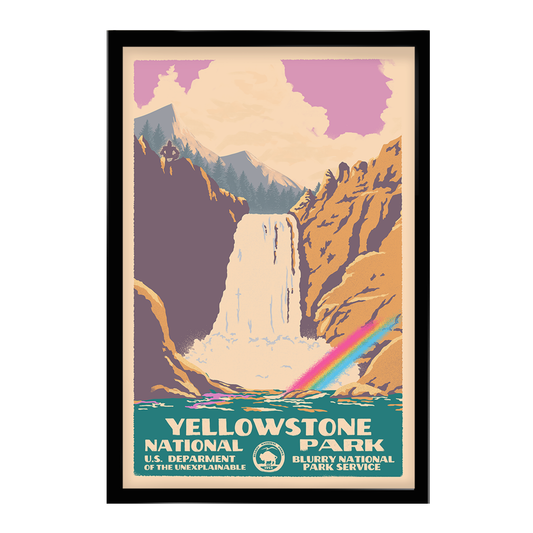 Blurry National Parks: Yellowstone (Sasquatch)