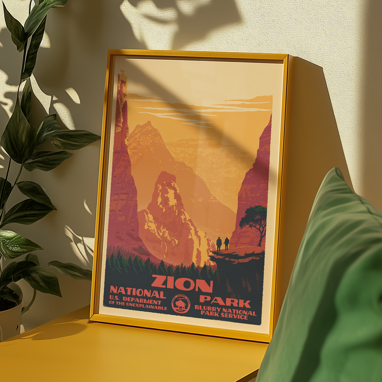 Blurry National Parks: Zion (Angel)