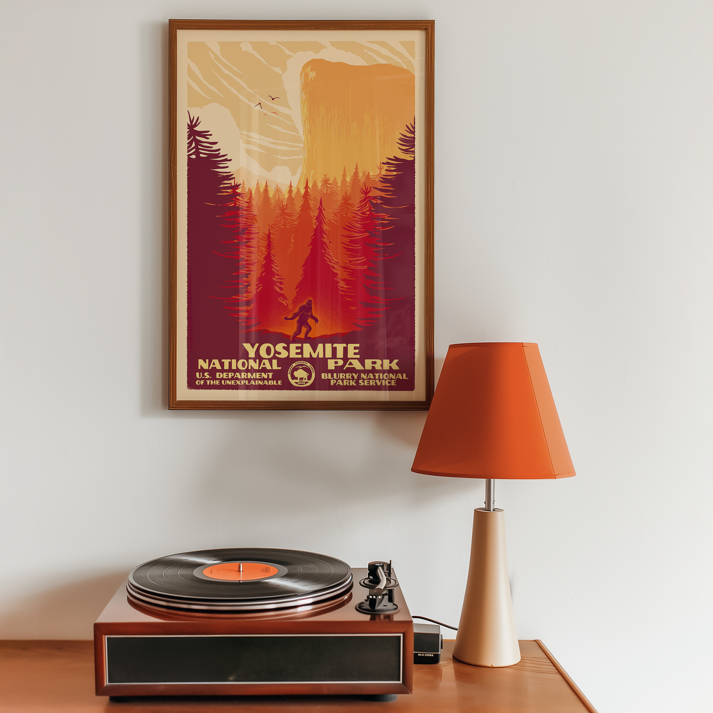 Blurry National Parks: Yosemite (Bigfoot)
