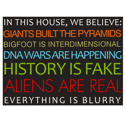 Blurry Yard Sign (US Shipping Only)