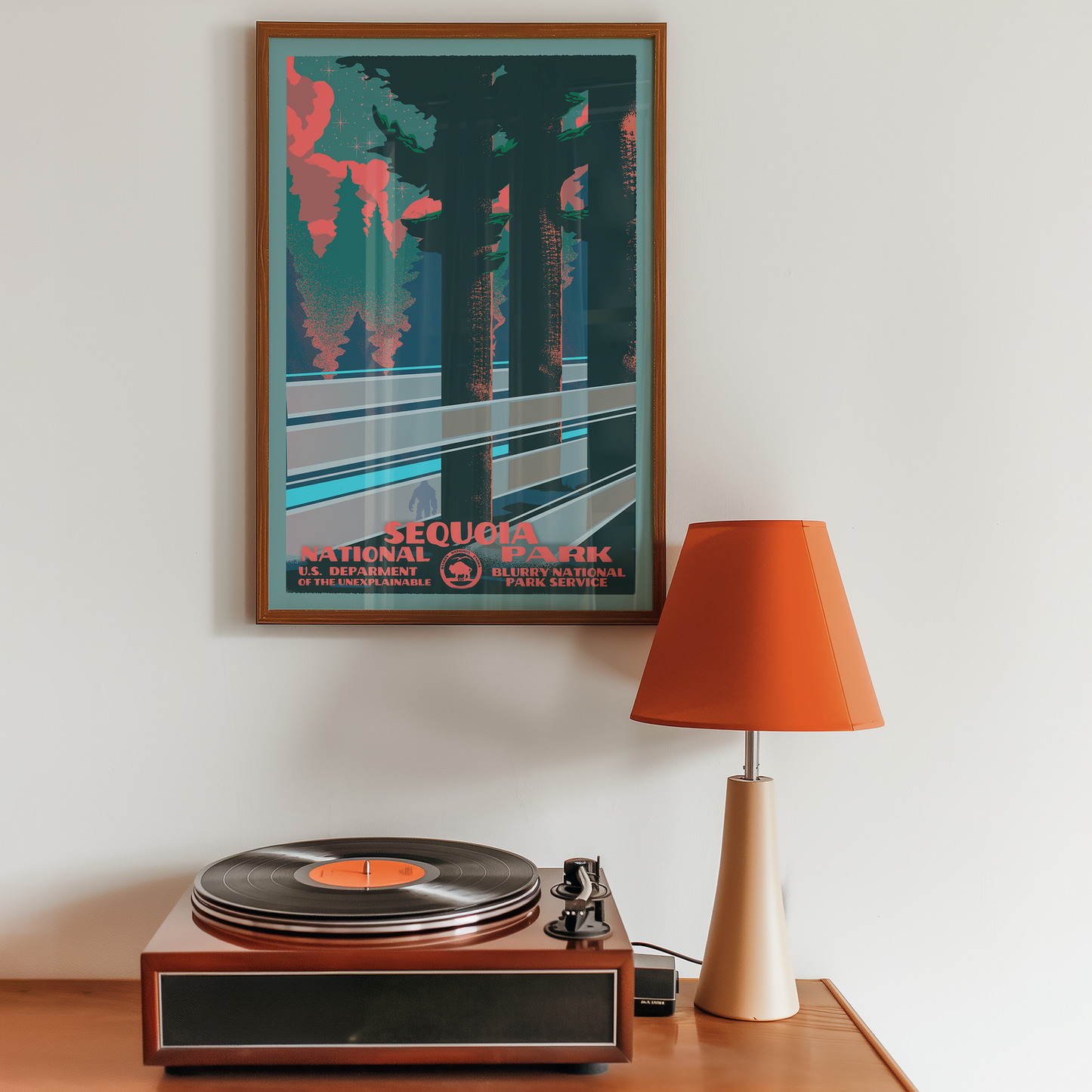 Blurry National Parks: Sequoia (Sasquatch)