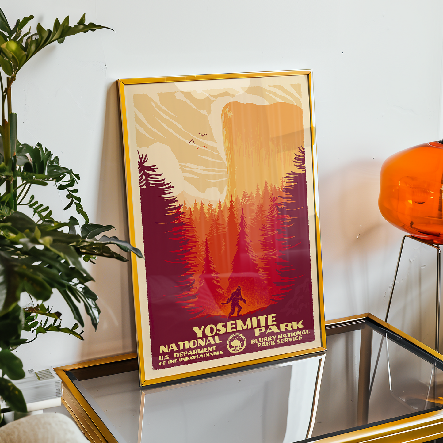 Blurry National Parks: Yosemite (Bigfoot)