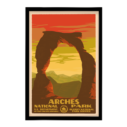 Blurry National Parks: Arches (Skinwalker)