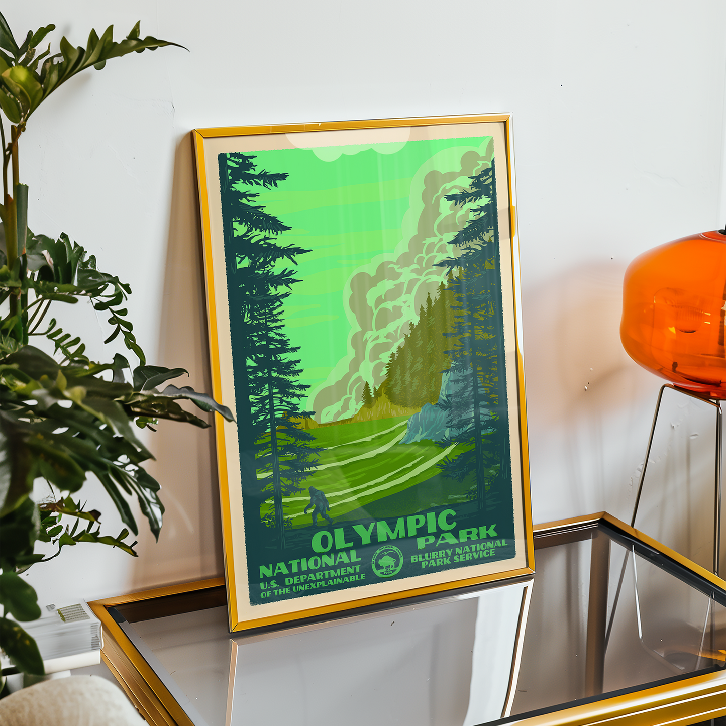 Blurry National Parks: Olympic (Sasquatch)