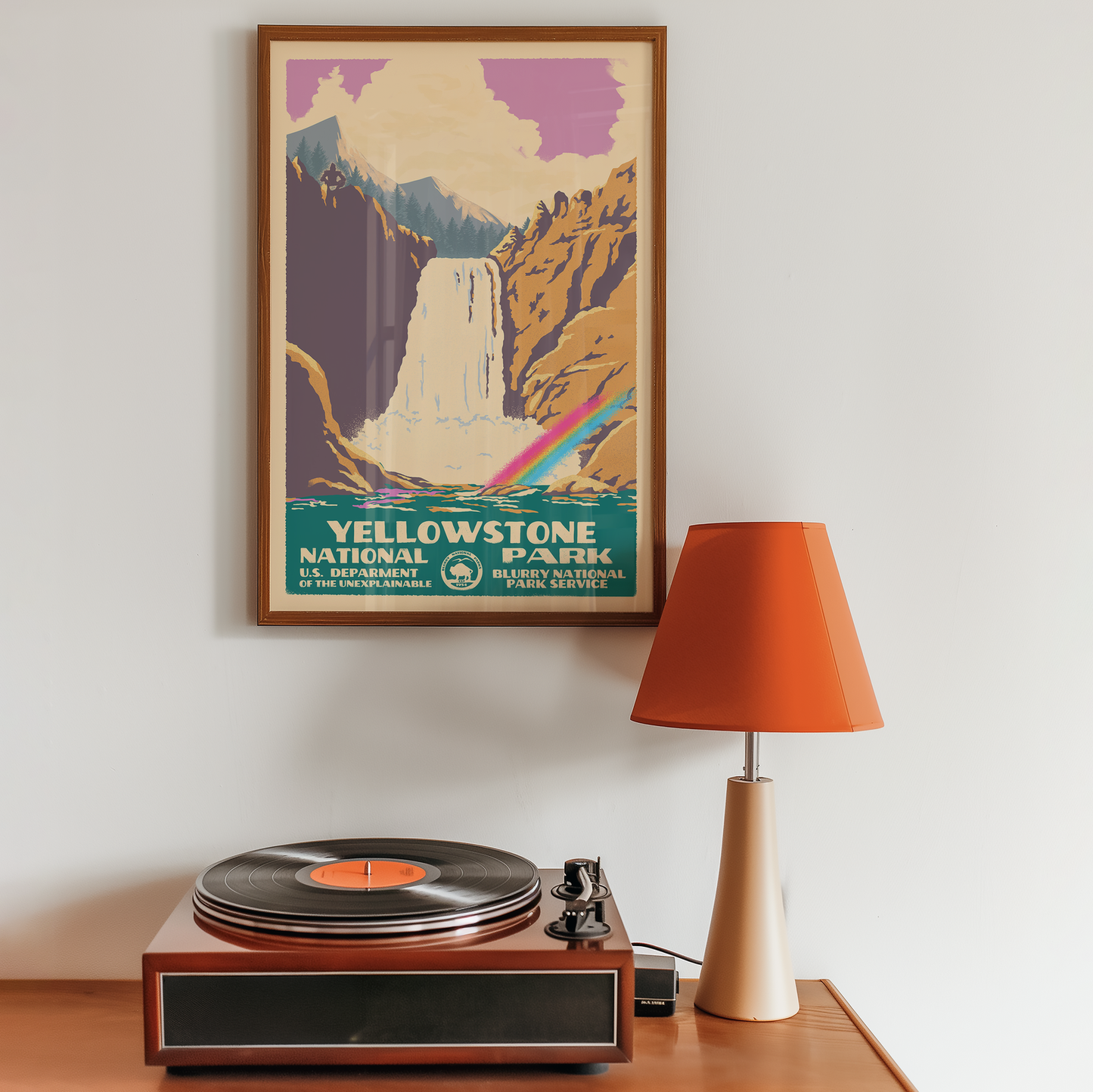 Blurry National Parks: Yellowstone (Sasquatch)