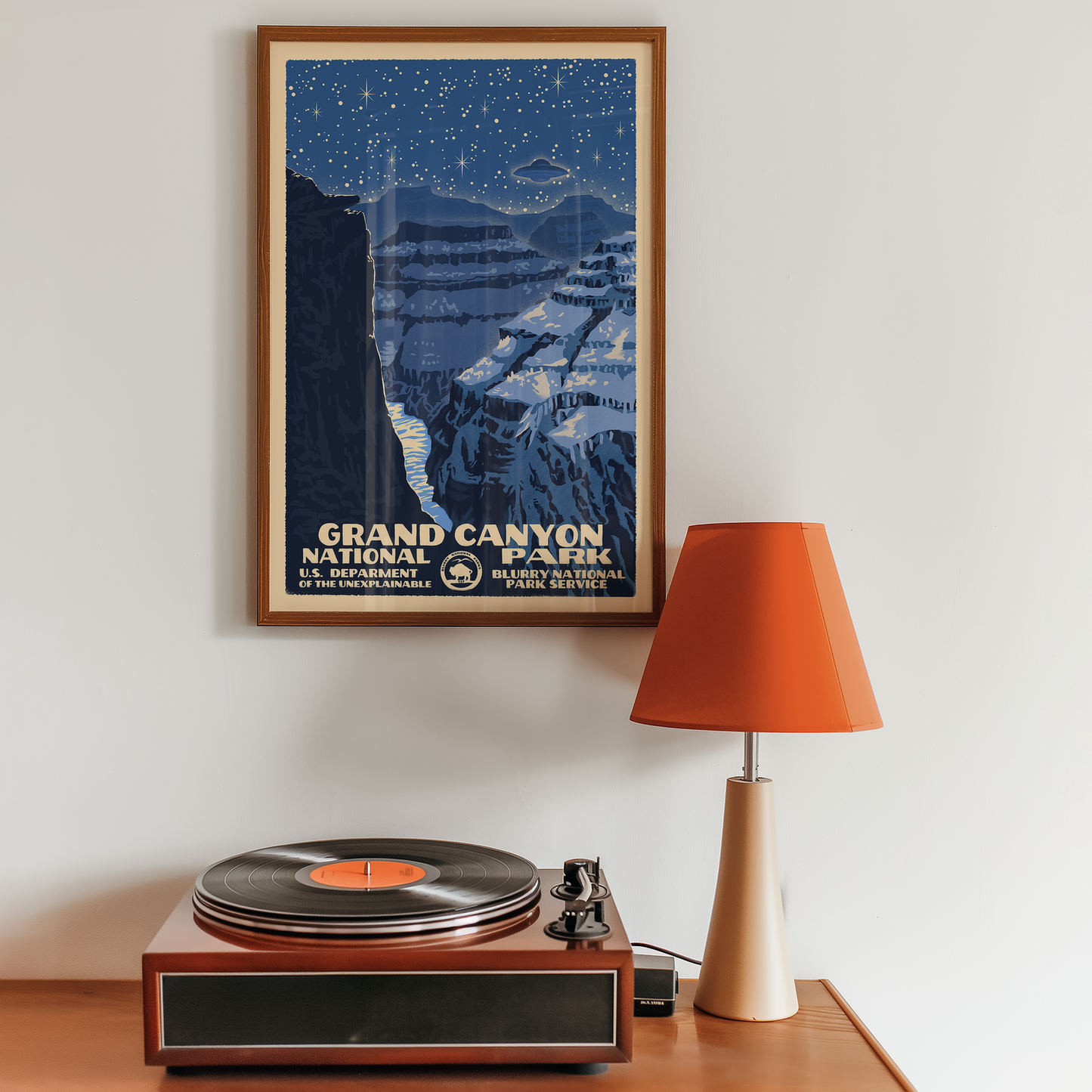 Blurry National Parks: Grand Canyon (UFO)