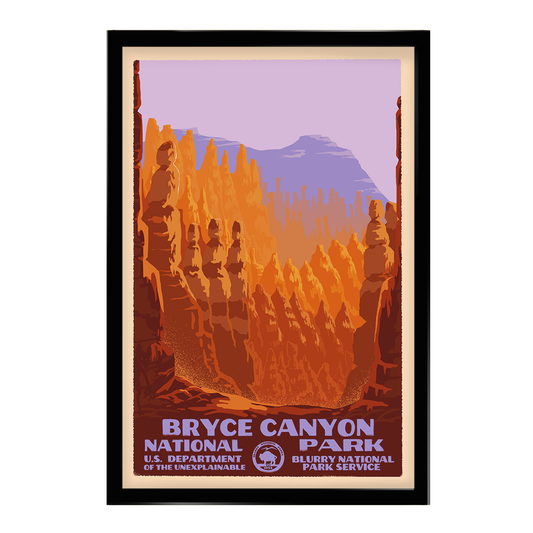 Blurry National Parks: Bryce Canyon (Skinwalker)
