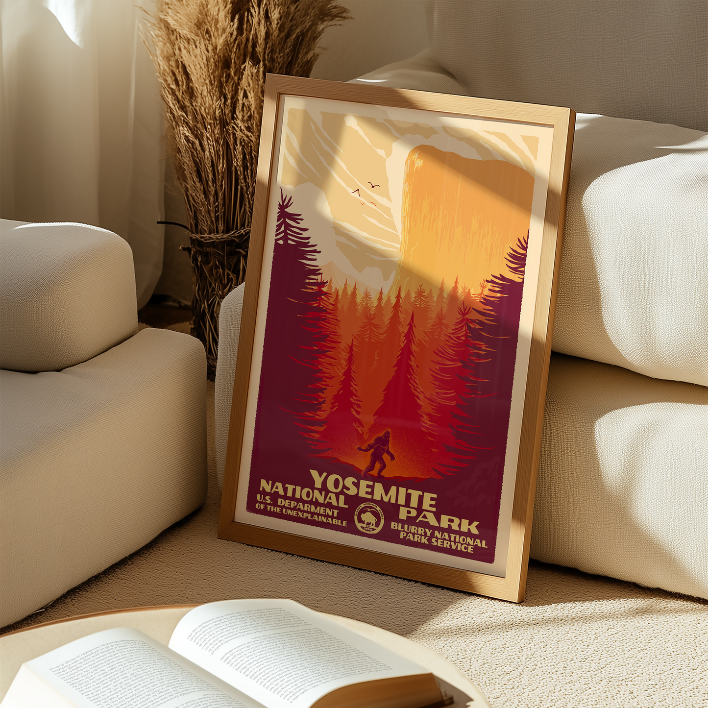 Blurry National Parks: Yosemite (Bigfoot)