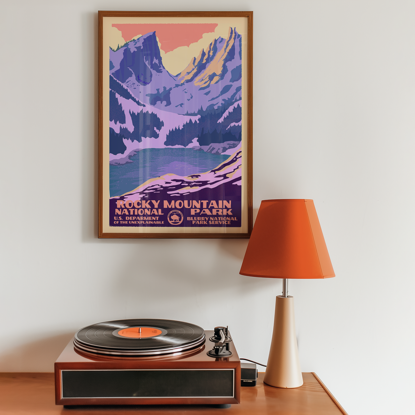 Blurry National Parks: Rocky Mountain (Slide-Rock Bolter)