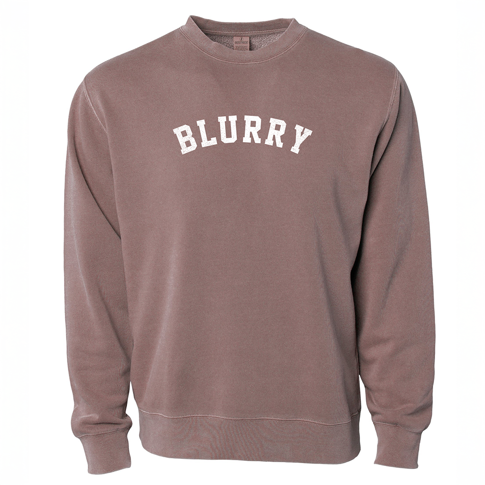 The Blurry Classic Crewneck Sweatshirt - NEW Vintage Colors HP