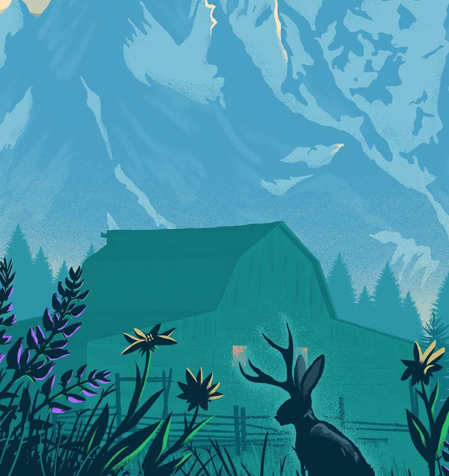 Blurry National Parks: Grand Tetons (Jackalope)