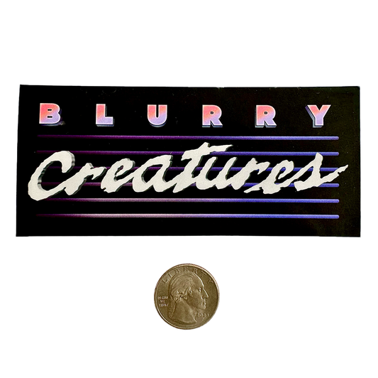 Unsolved Mysteries Blurry Sticker!