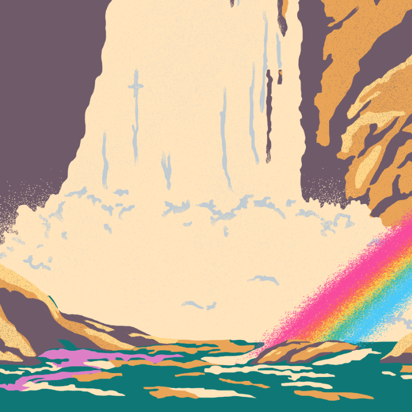 Blurry National Parks: Yellowstone (Sasquatch)