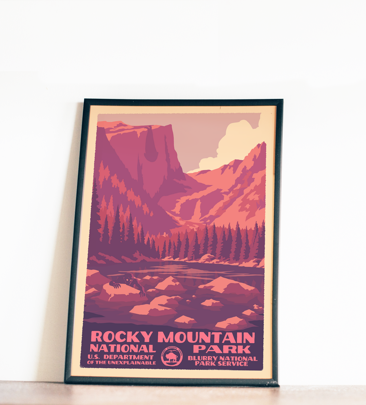 NEW Blurry National Parks: Rocky Mountain (Tommyknocker)