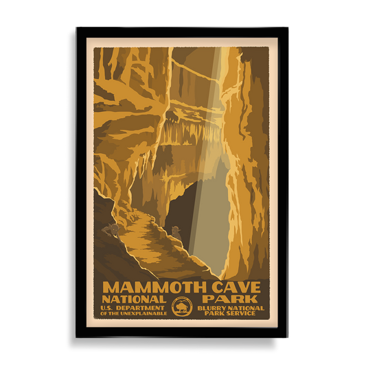 NEW Blurry National Parks: Mammoth Cave (Cave Goblins)