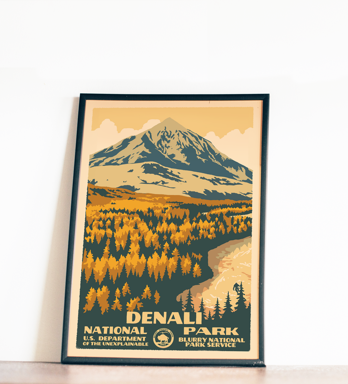 NEW Blurry National Parks: Denali (Wind Walker)