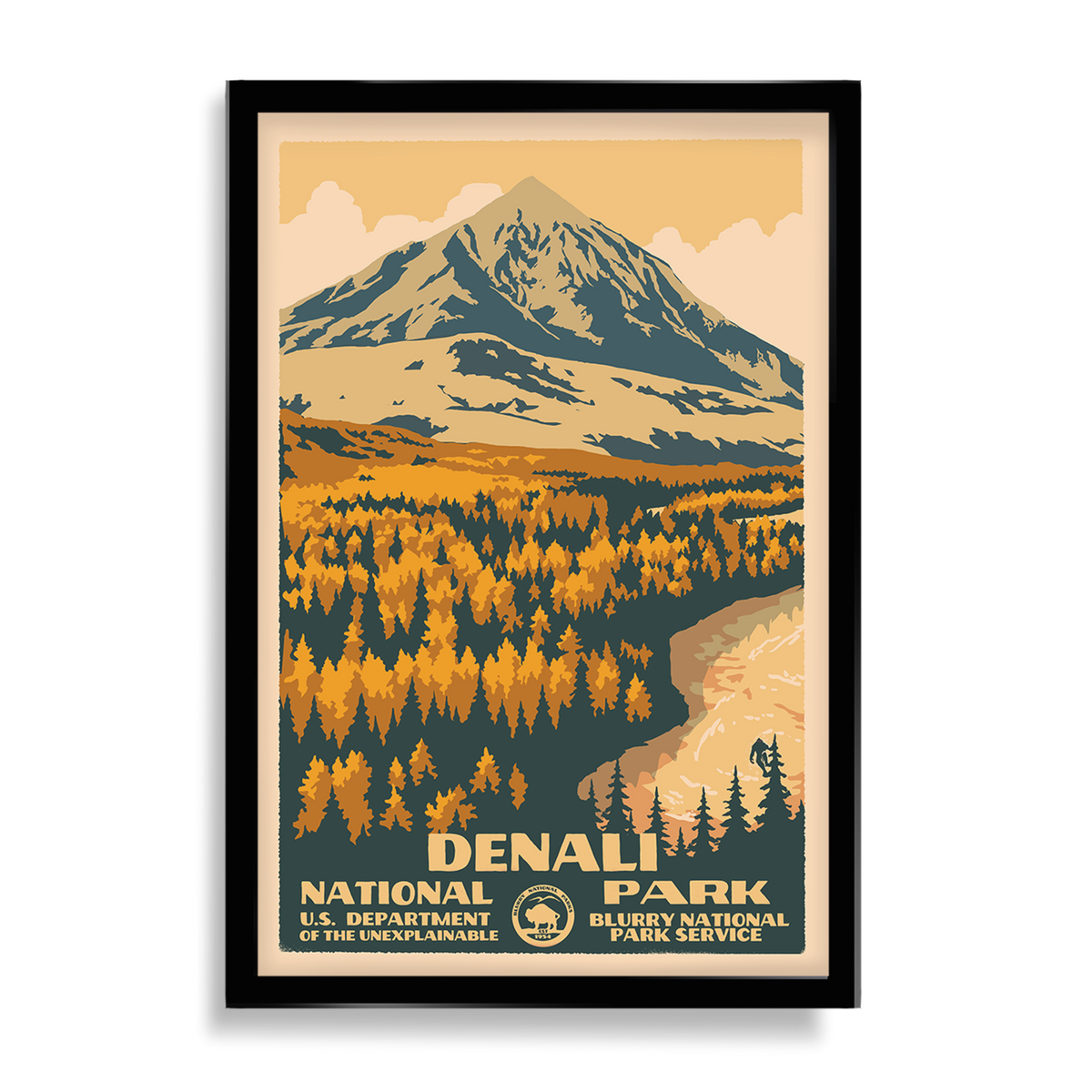 NEW Blurry National Parks: Denali (Wind Walker)