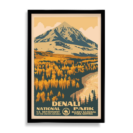 NEW Blurry National Parks: Denali (Wind Walker)