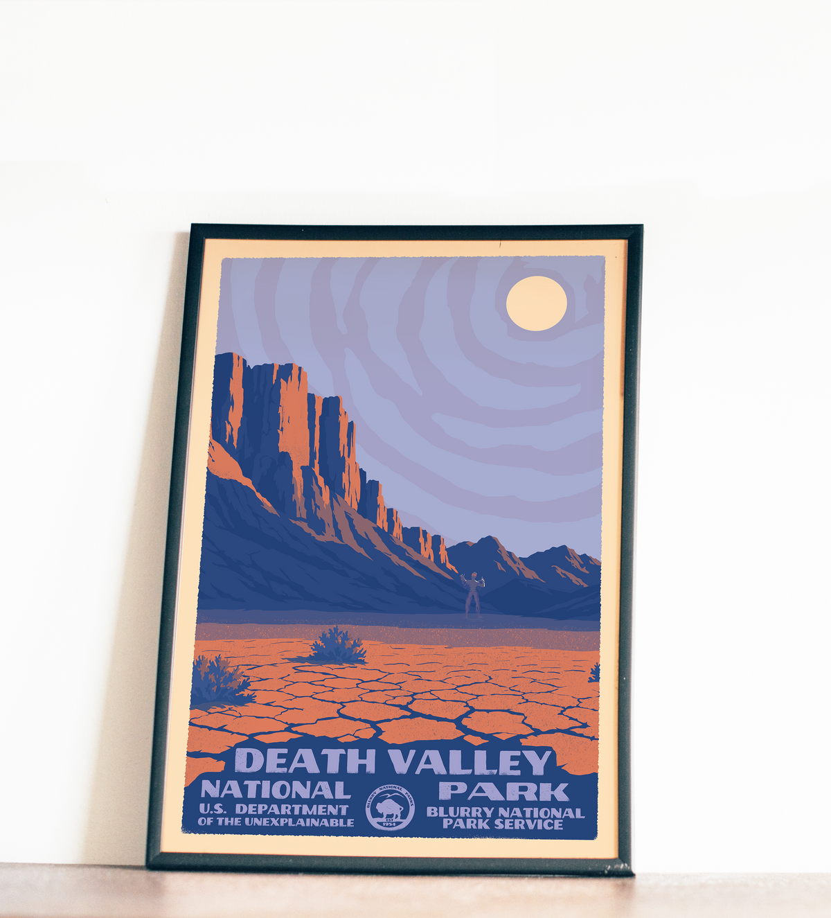 NEW Blurry National Parks: Death Valley (Mummy)