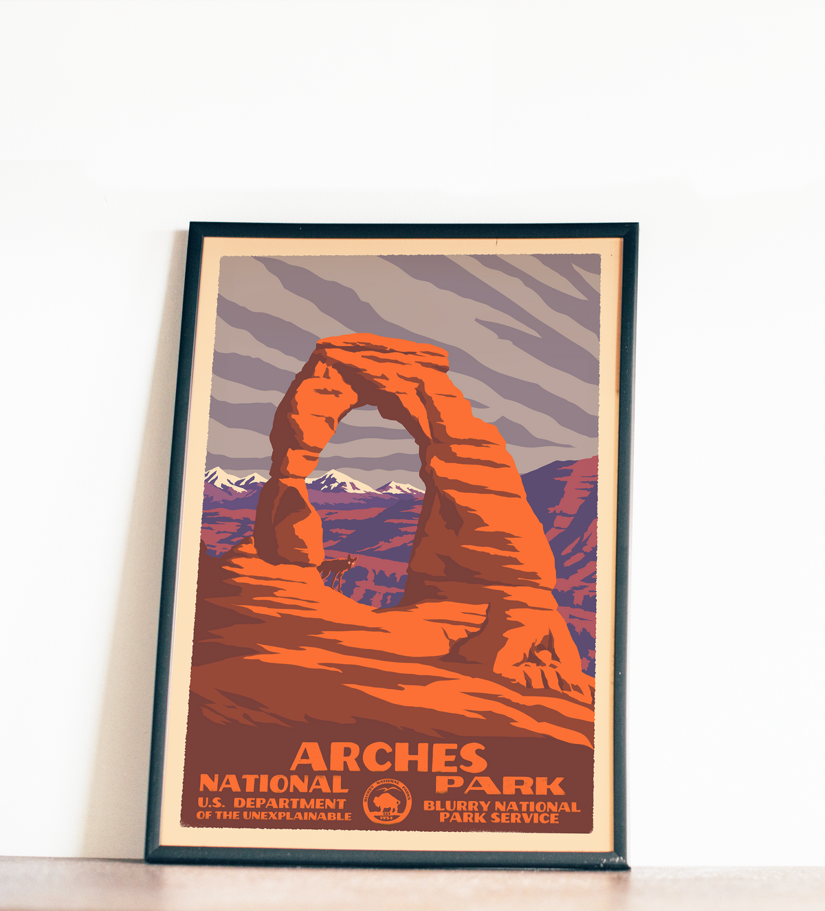 NEW Blurry National Parks: Arches (Skinwalker)