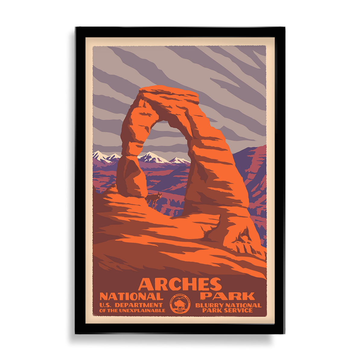 NEW Blurry National Parks: Arches (Skinwalker)
