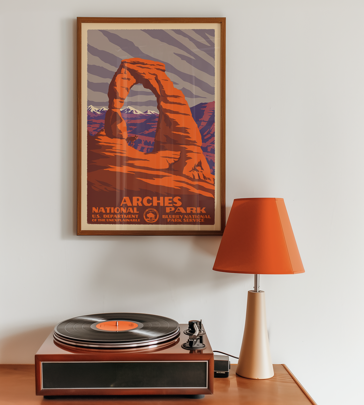 NEW Blurry National Parks: Arches (Skinwalker)