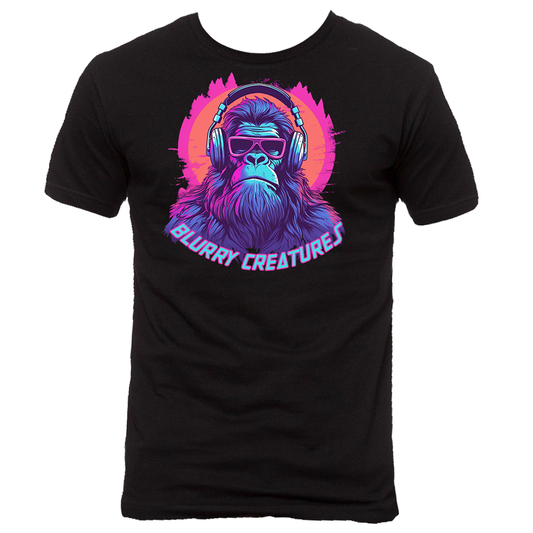 Kids Bigfoot Headphones T-Shirt
