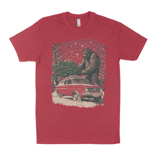 A Very Blurry Bigfoot Christmas