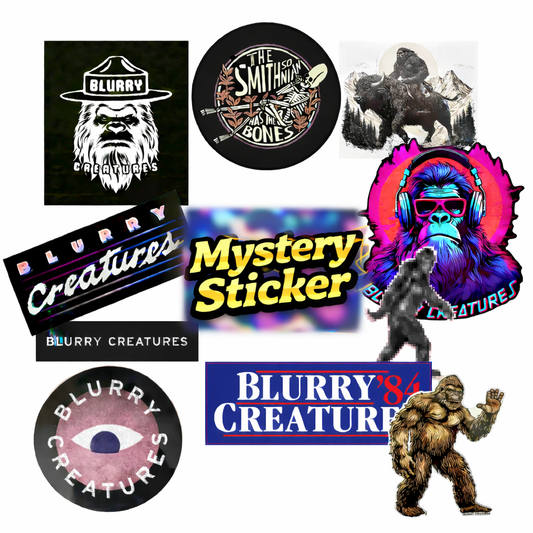 Blurry Creatures Ultimate Sticker Pack — 11 Stickers for $20